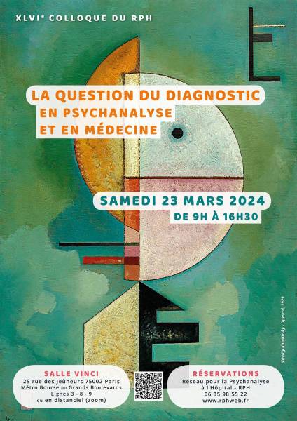 Formation à la psychanalyse, le diagnostic en psychologie