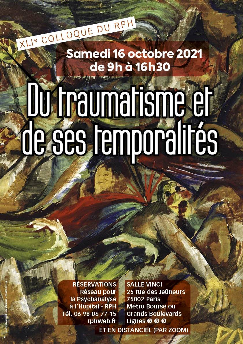 Lire la suite à propos de l’article XLIe colloque du RPH : Du traumatisme et de ses temporalités