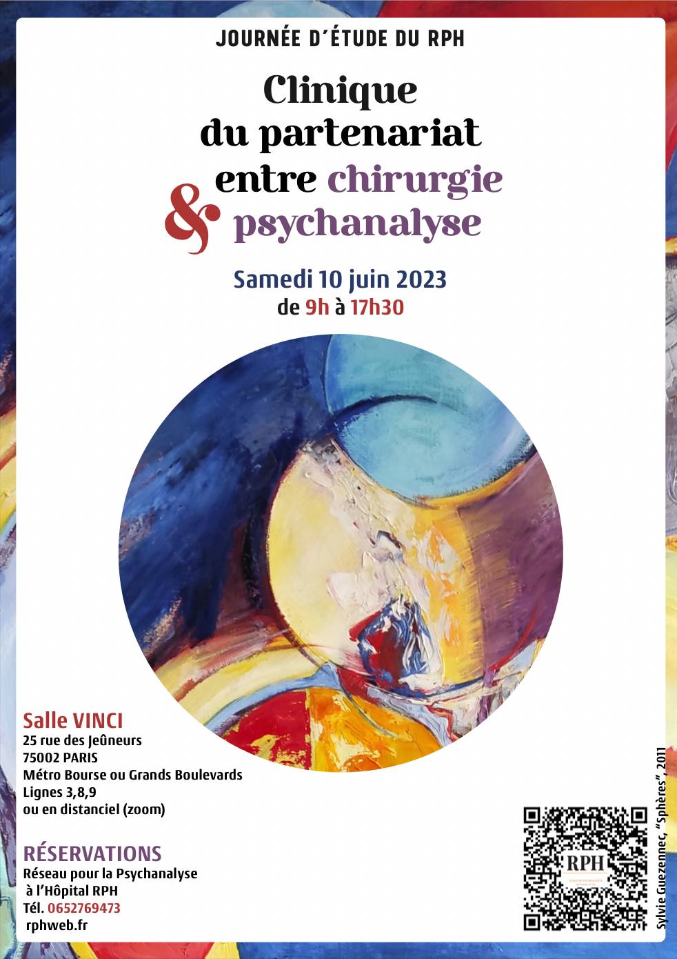 Lire la suite à propos de l’article Journée d’étude du RPH : Clinique du partenariat entre chirurgie et psychanalyse