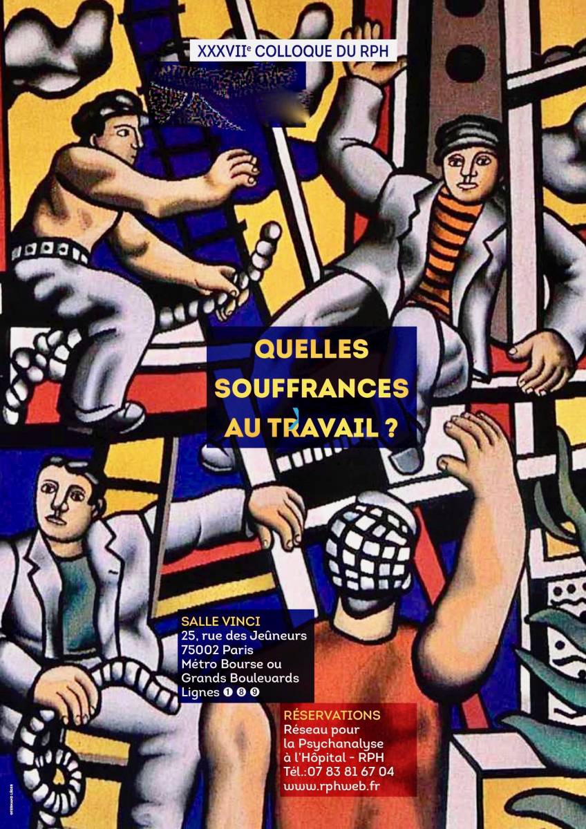 You are currently viewing XXXVIIe colloque du RPH : Quelles souffrances au travail ?