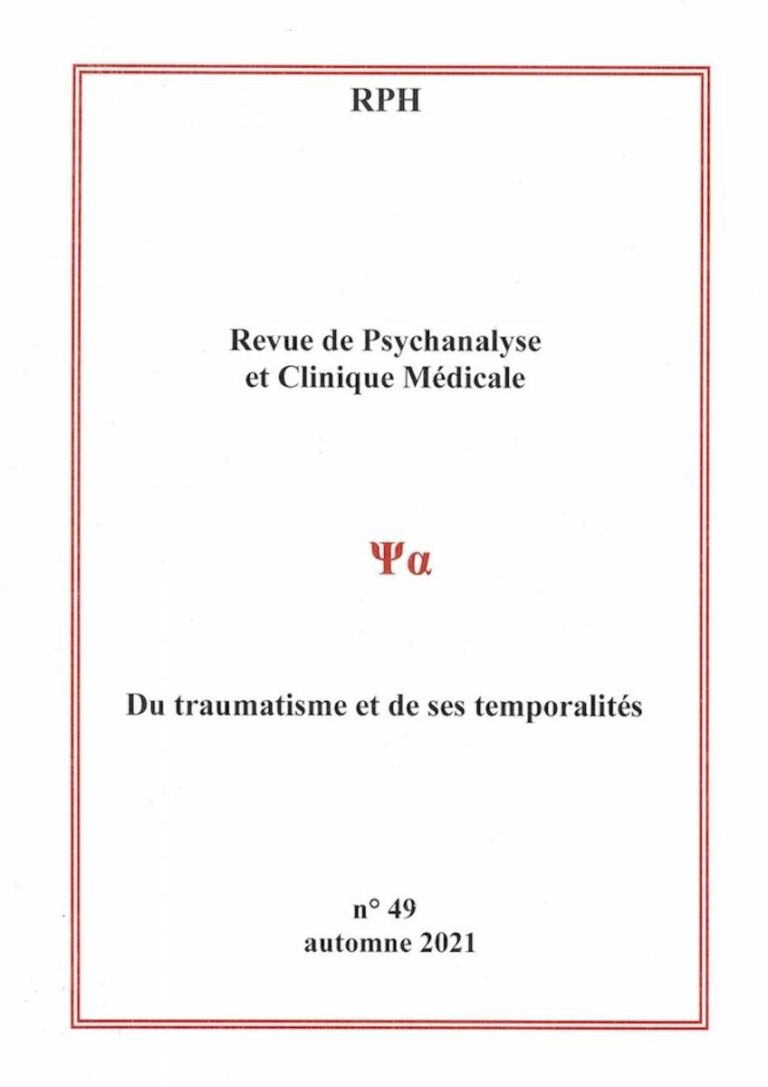 Lire la suite à propos de l’article Revue de Psychanalyse et Clinique Médicale n°48 : L’inattendu fantasme