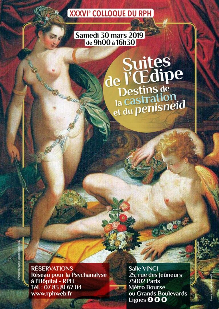 Lire la suite à propos de l’article SUITES DE L’ŒDIPE Destins de la castration et du penisneid