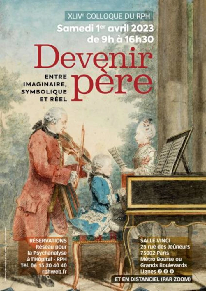 Colloque - Devenir père, entre Imaginaire, Symbolique et Réel